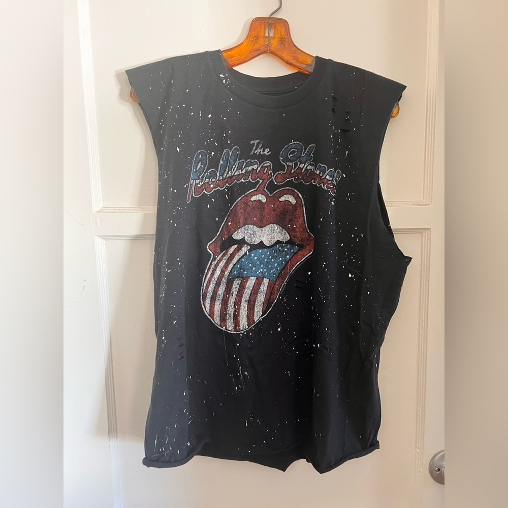 Rolling Stones Cut-Off Tank